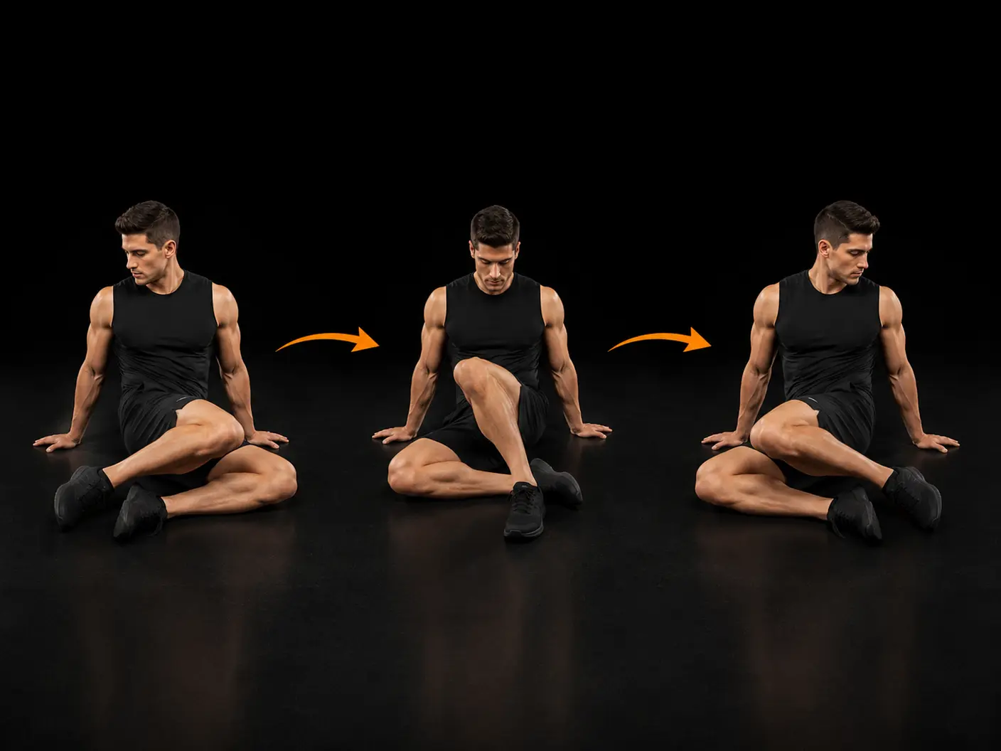 How to perform the 90/90 Hip Switch