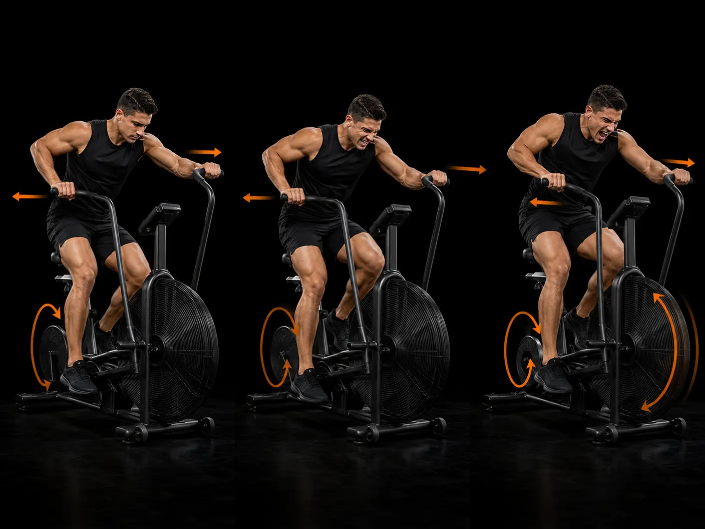 How to perform the Assault Bike (Max Effort)