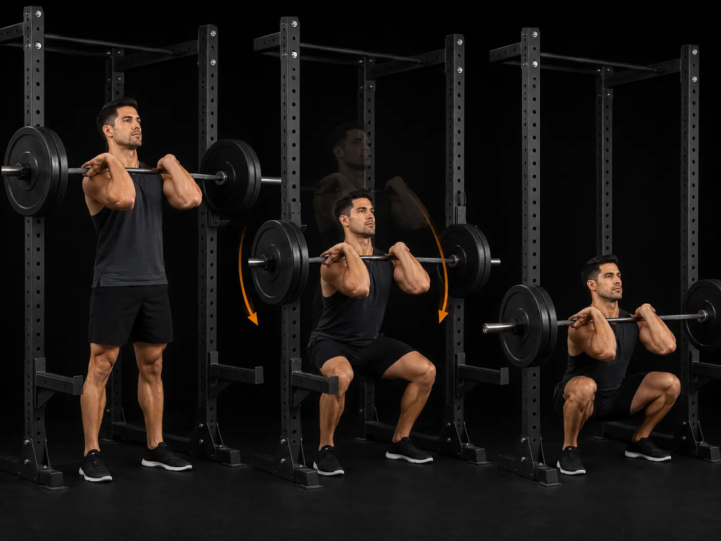 How to perform the Barbell Front Squat