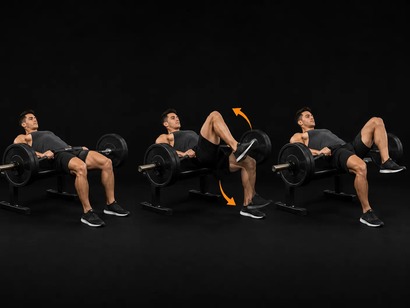 How to perform the Barbell Hip Thrust March