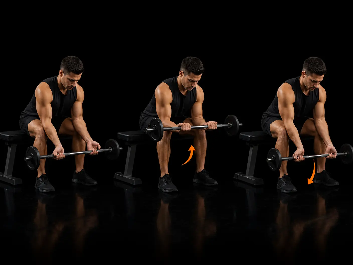 How to perform the Barbell Wrist Curl