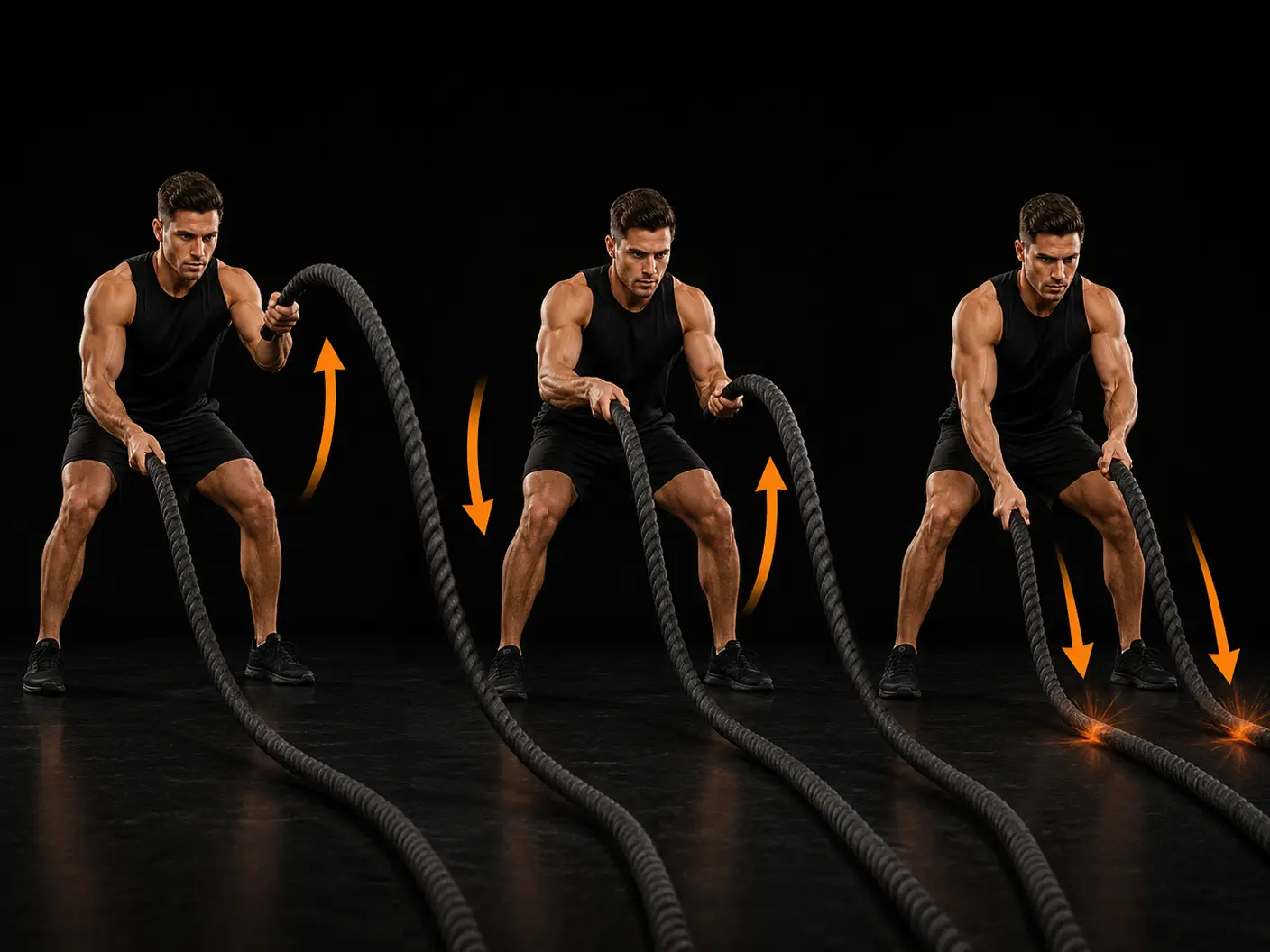 How to perform the Battle Ropes