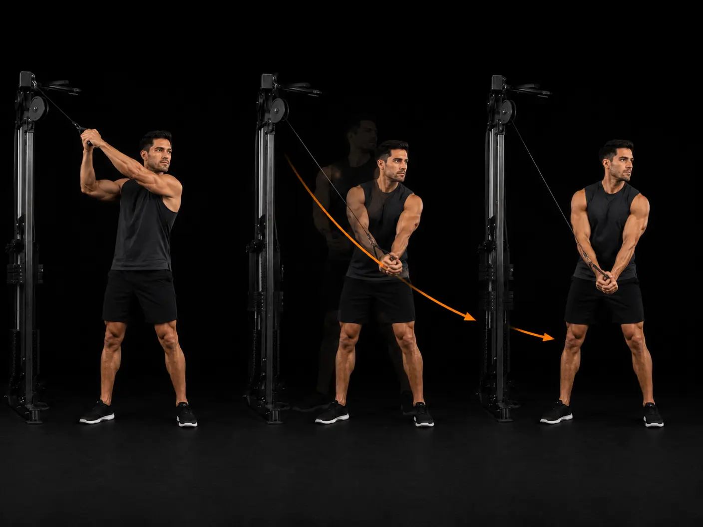 How to perform the Cable Chop (High to Low)