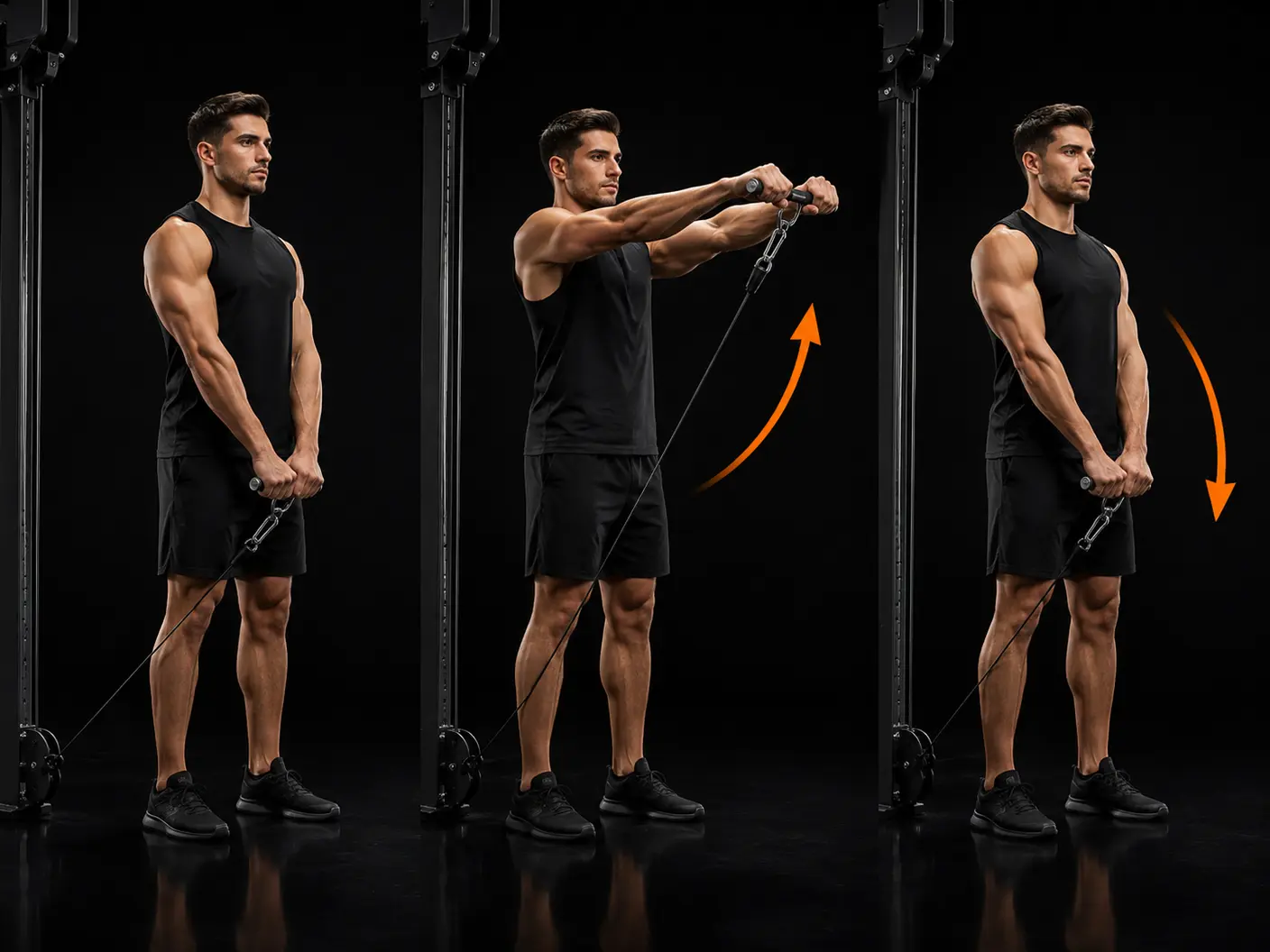 How to perform the Cable Front Raise
