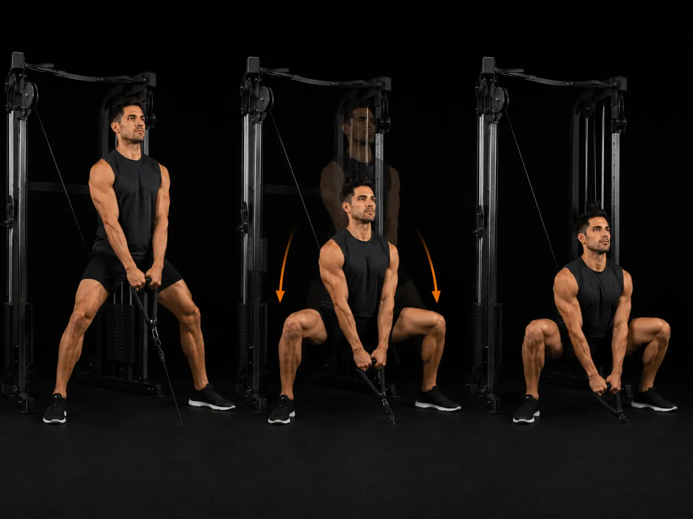 How to perform the Cable Sumo Squat