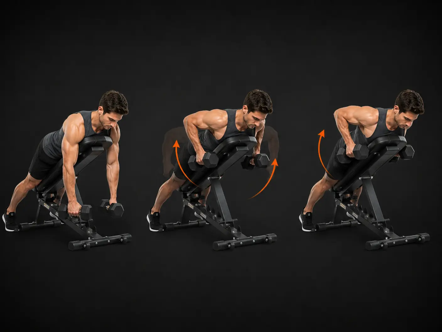 How to perform the Chest-Supported Dumbbell Row