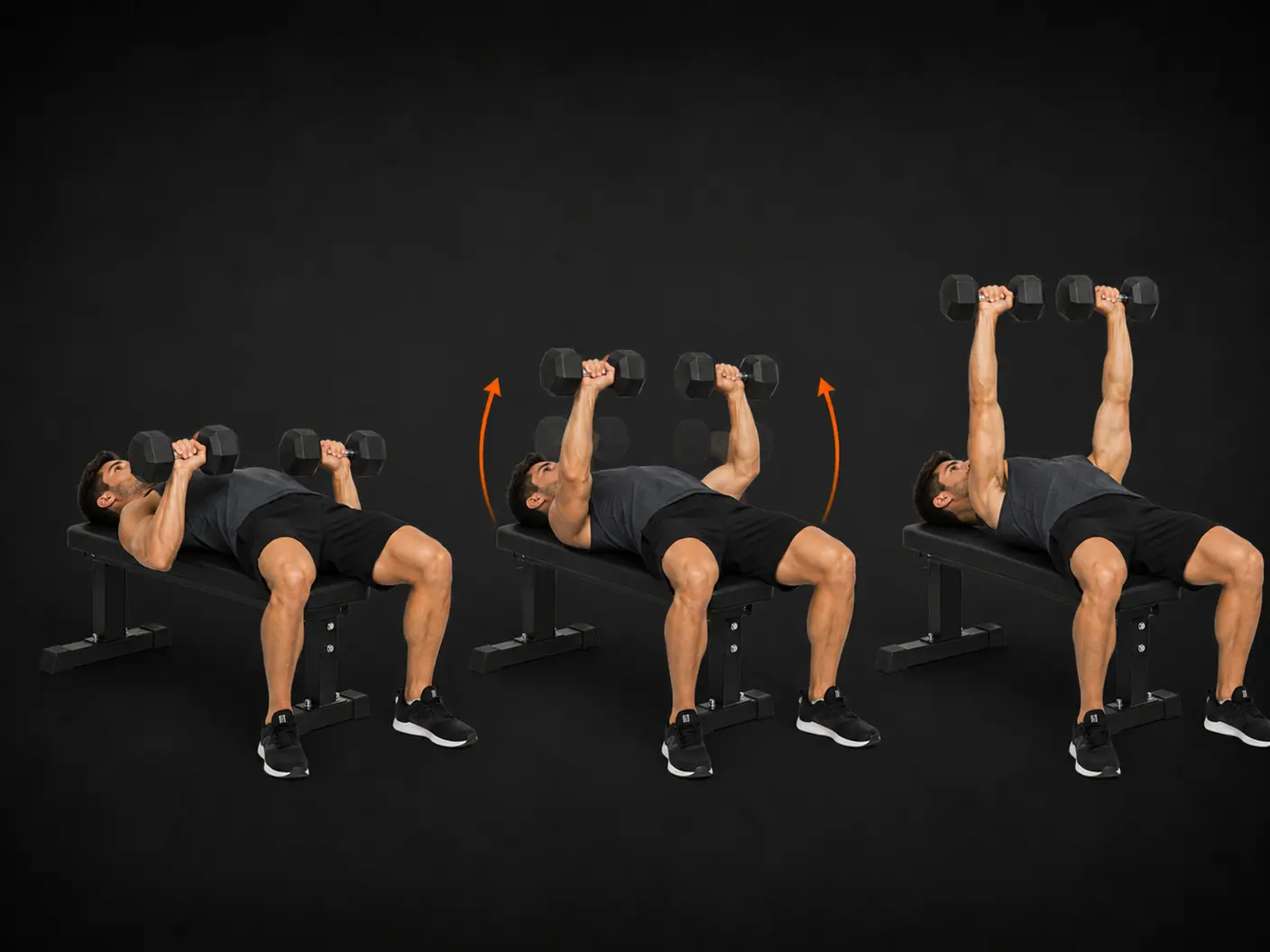 How to perform the Dumbbell Bench Press