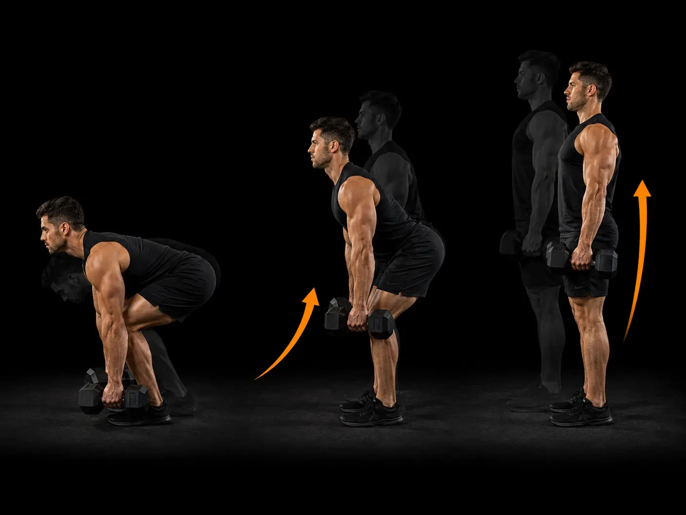 How to perform the Dumbbell Conventional Deadlift