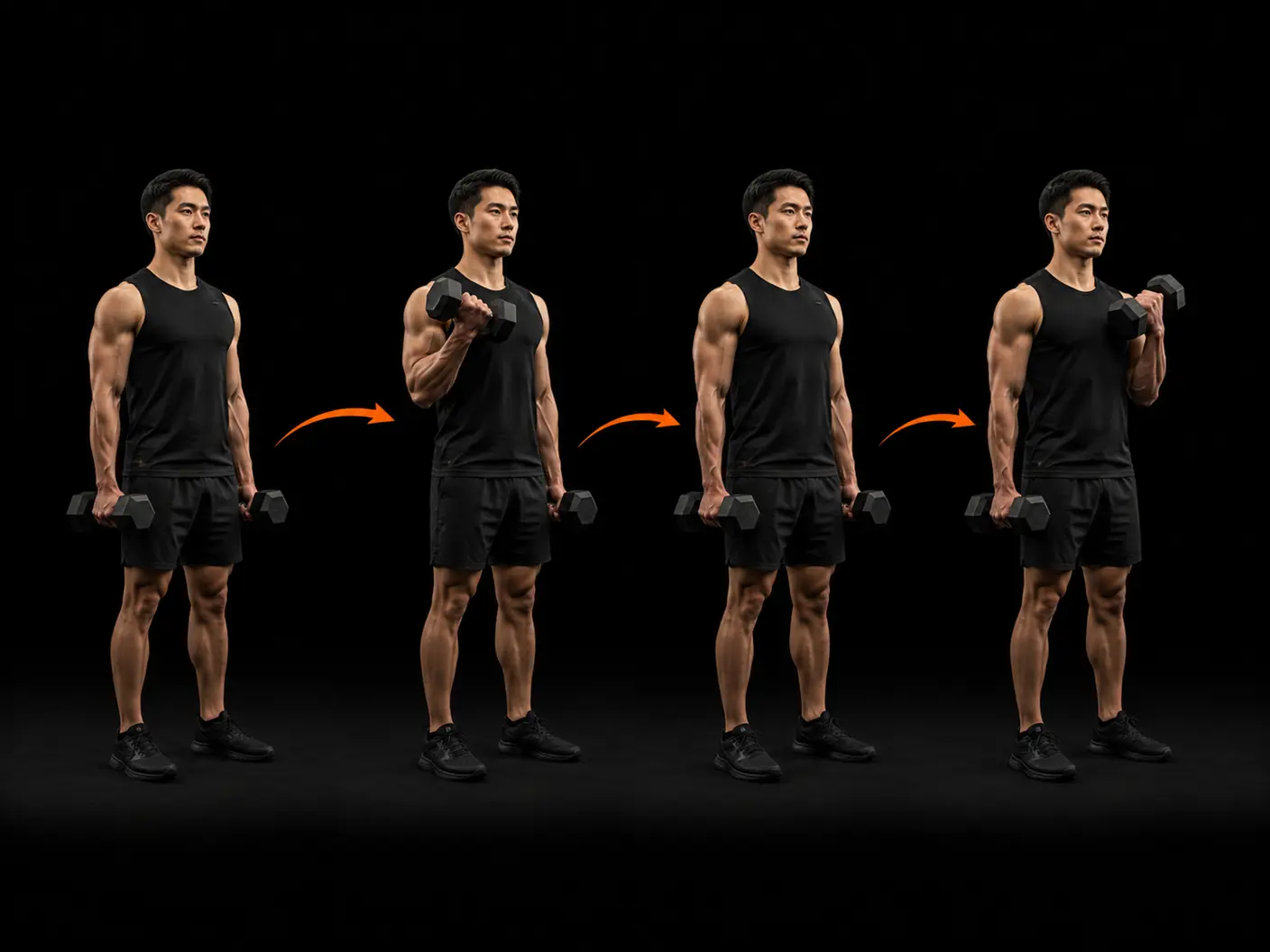 How to perform the Dumbbell Curl (Alternating)