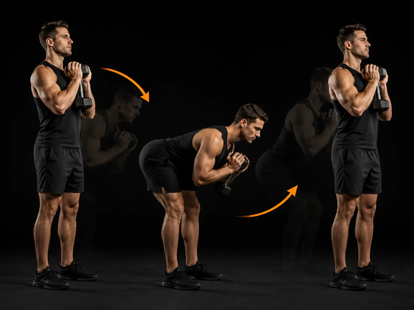 How to perform the Dumbbell Good Morning