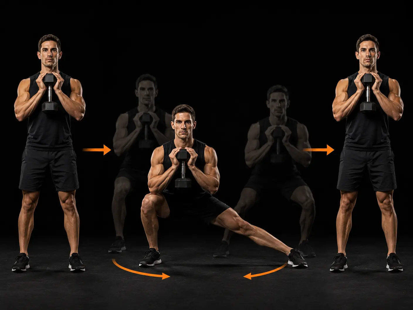 How to perform the Dumbbell Lateral Lunge