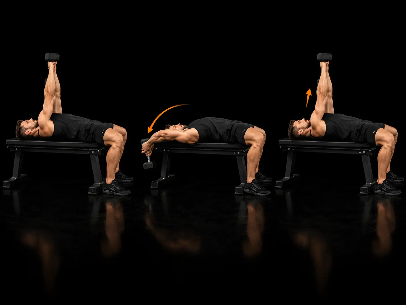 How to perform the Dumbbell Pullover (Serratus Emphasis)
