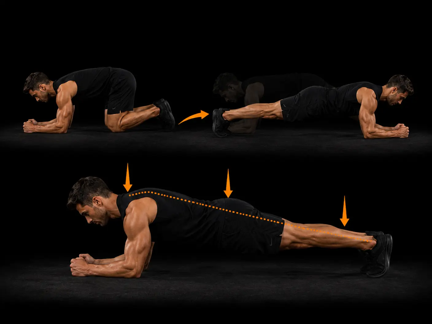 How to perform the Front Plank