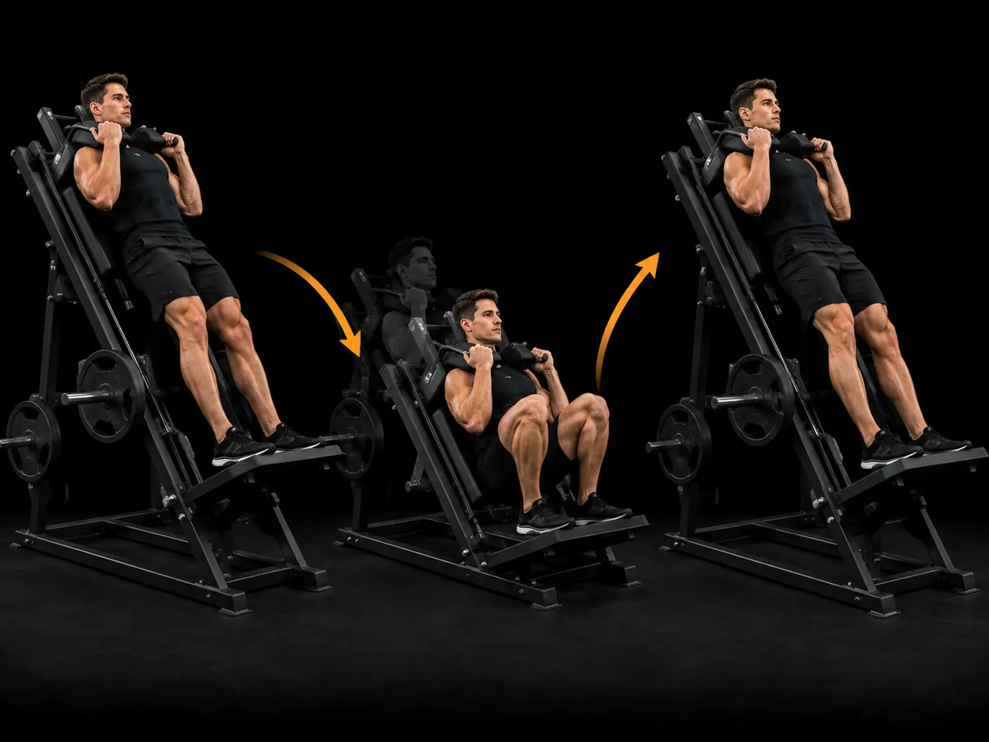 How to perform the Hack Squat Machine