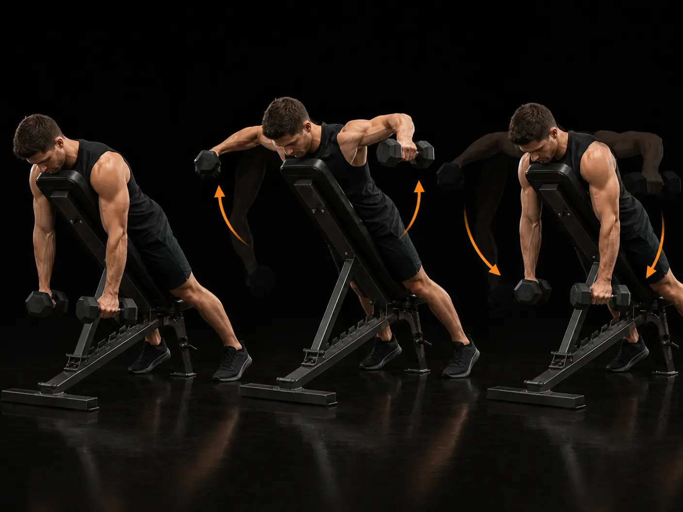 How to perform the High-Incline Rear Delt Row