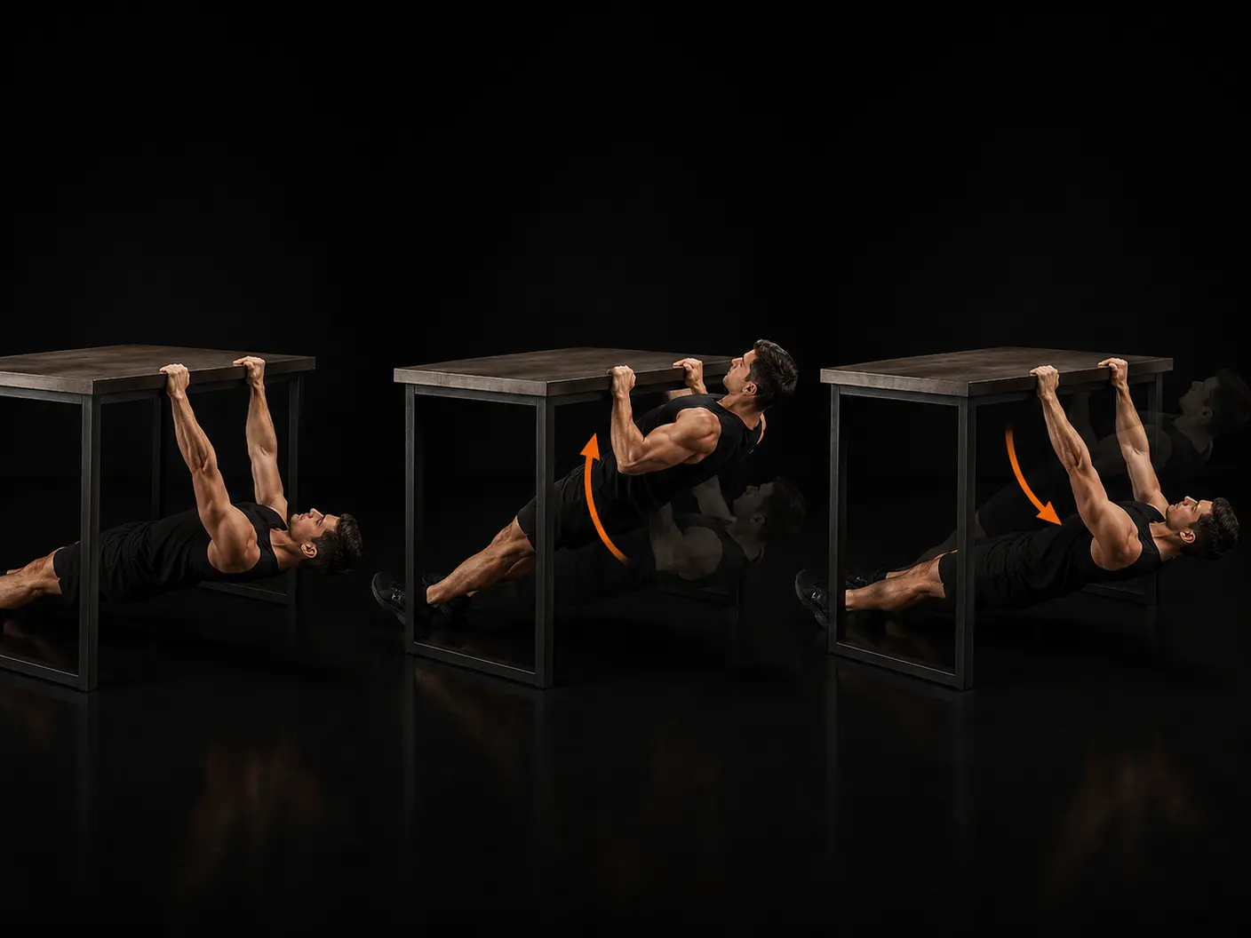 How to perform the Inverted Row (Table Row)