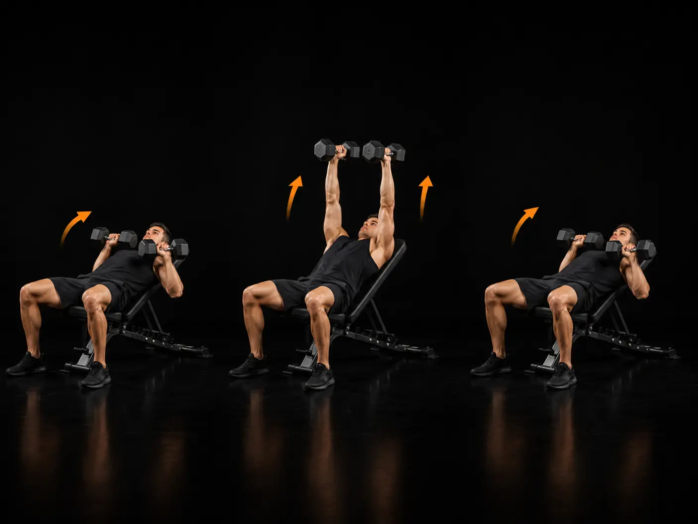 How to perform the Low-Incline Dumbbell Press