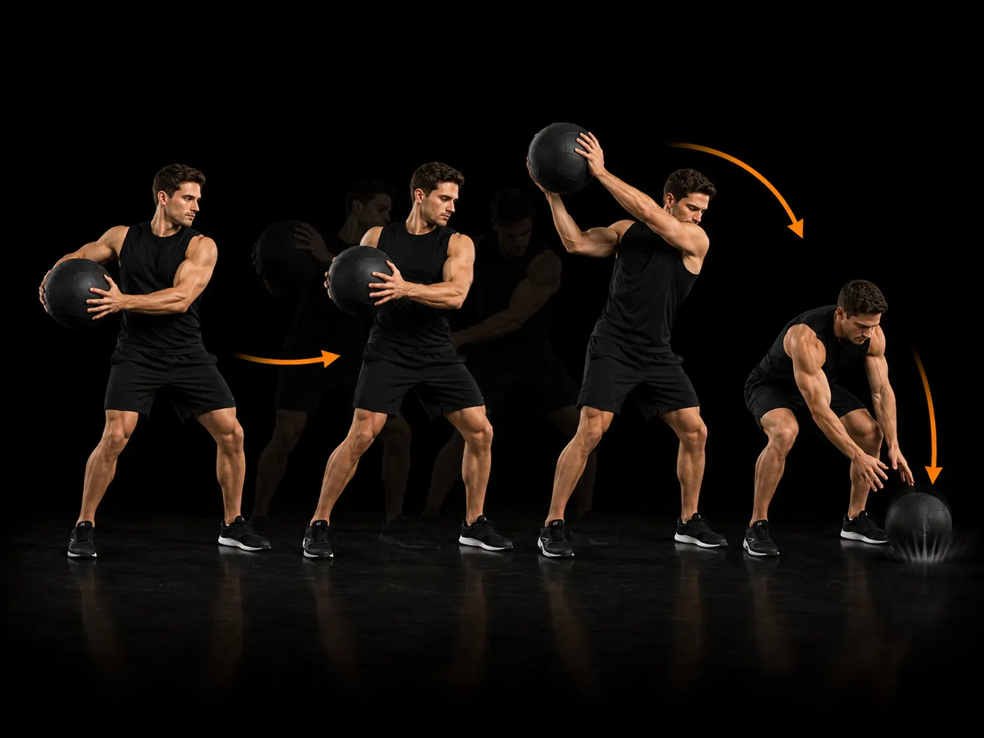 How to perform the Med Ball Rotational Slam