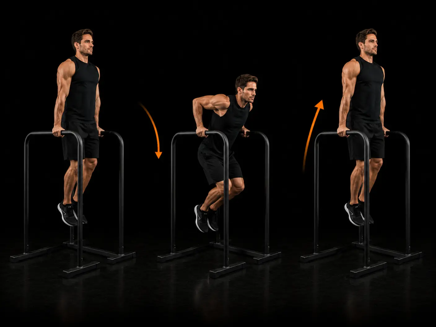 How to perform the Parallel-Bar Dip