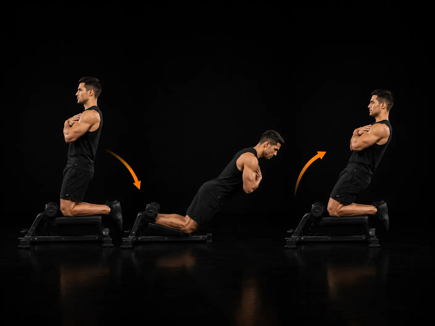 How to perform the Razor Curl (Assisted Nordic)