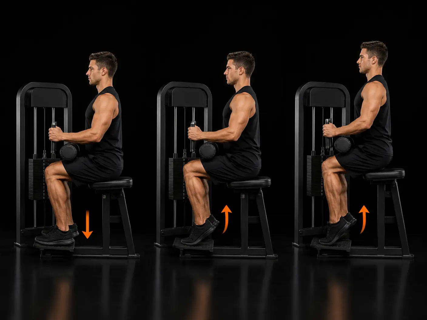 How to perform the Seated Calf Raise