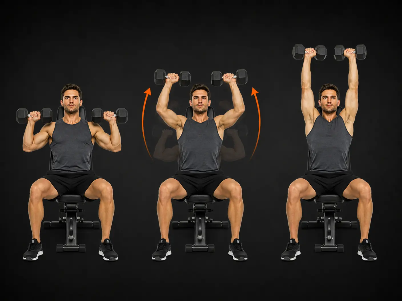 How to perform the Seated Dumbbell Shoulder Press