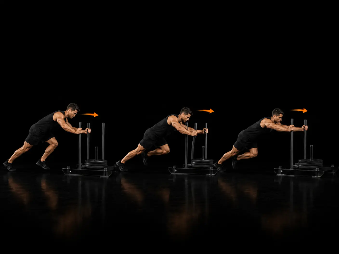How to perform the Sled Push (Prowler)