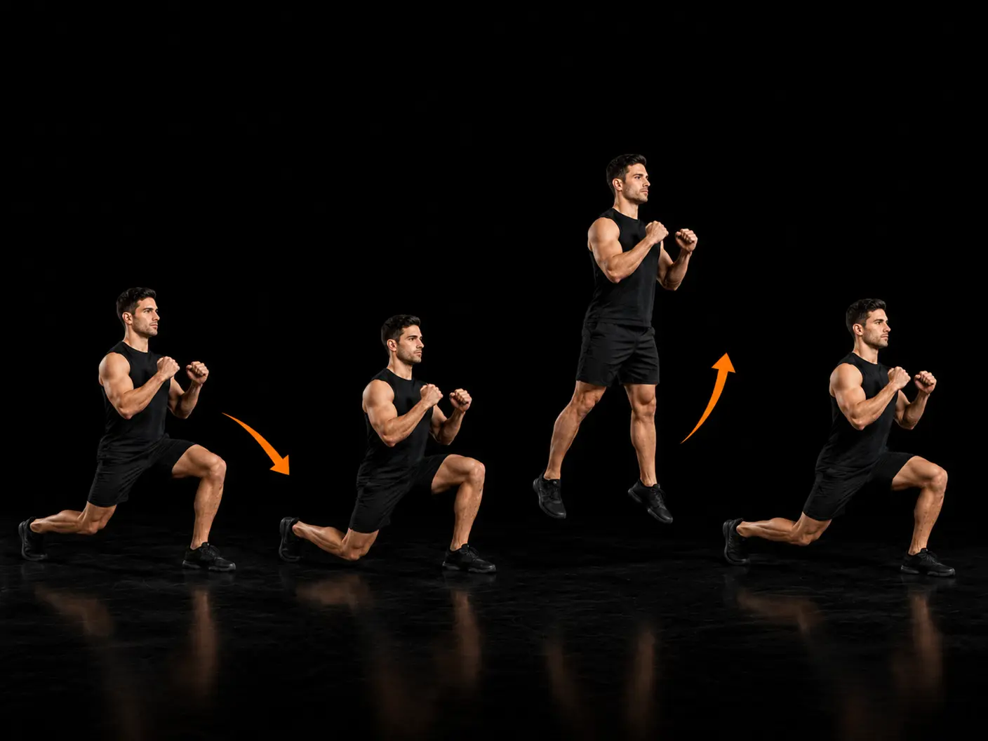 How to perform the Split Jump (Lunge Jump)