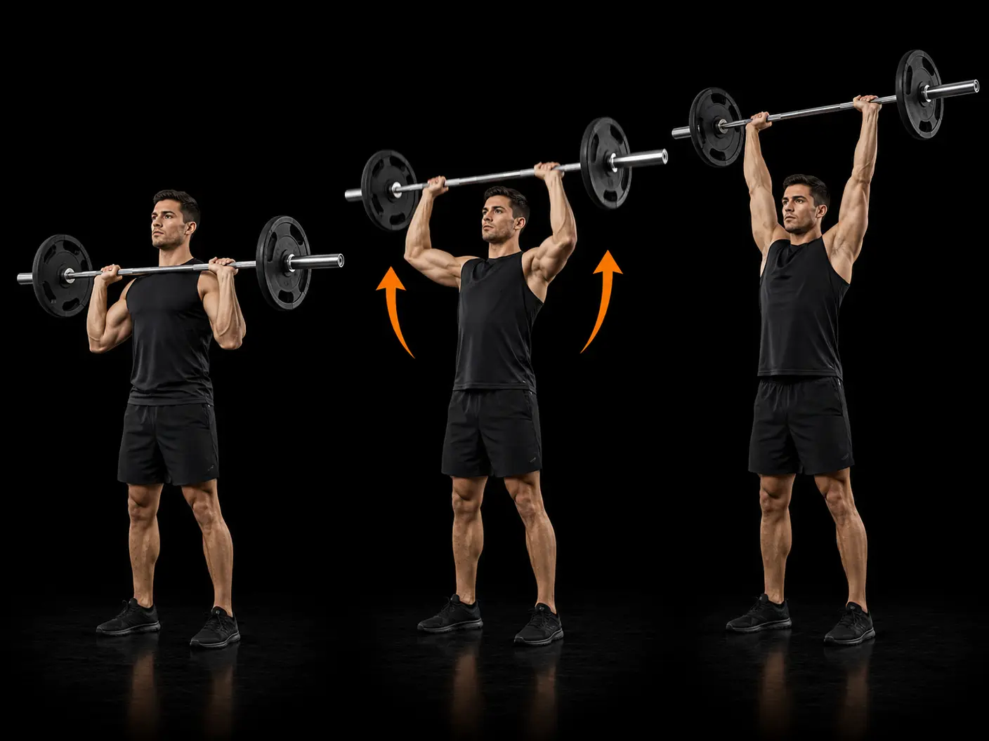 How to perform the Standing Barbell Overhead Press