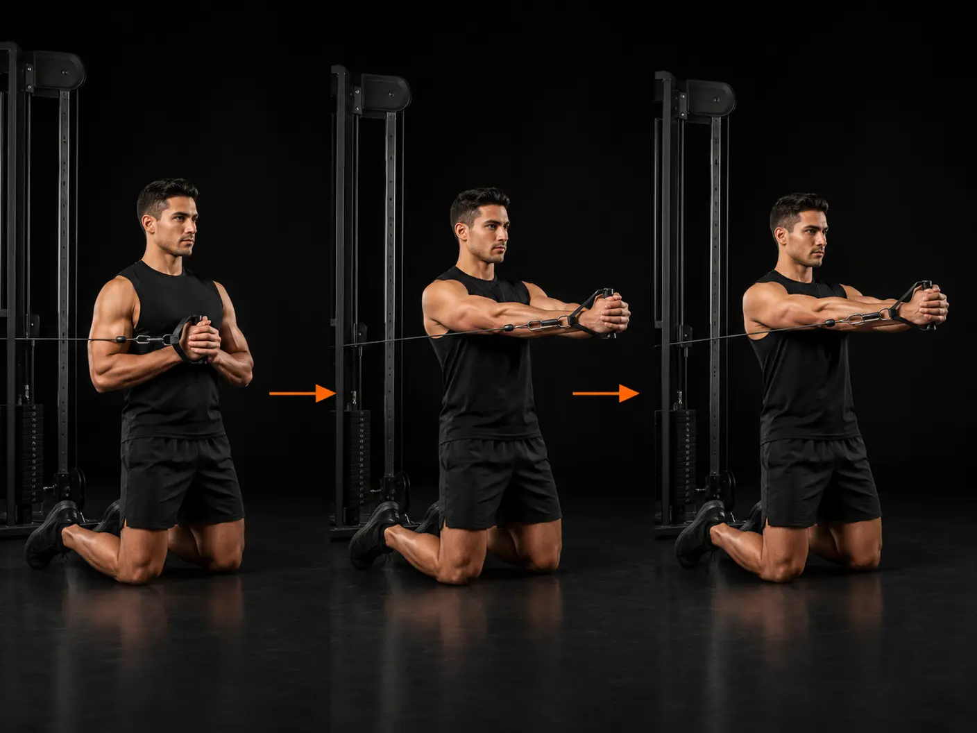 How to perform the Tall-Kneeling Pallof Press