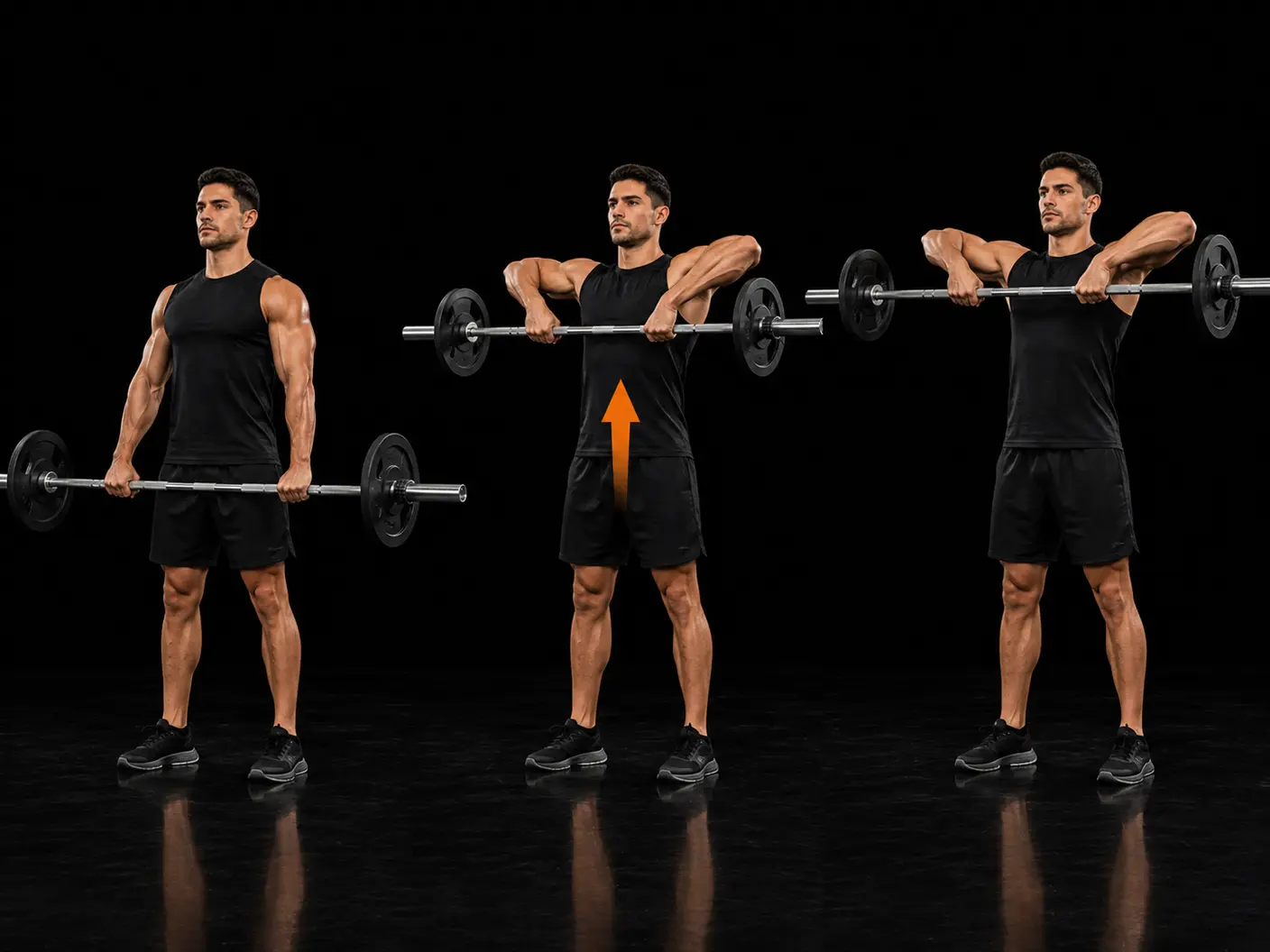 How to perform the Upright Row (Wide Grip)