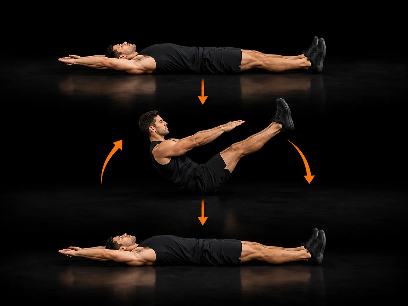 How to perform the V-Up